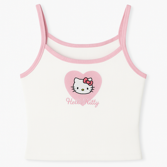 Hello Kitty Crop Top "Heart"